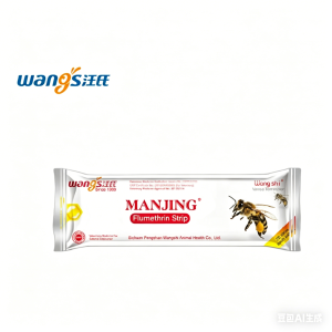 wholeSales 20 Strips Wangshi MANJING Flumethrin Strip/Bee Varroa Mite Treatment Strip/Varroa Terminator
