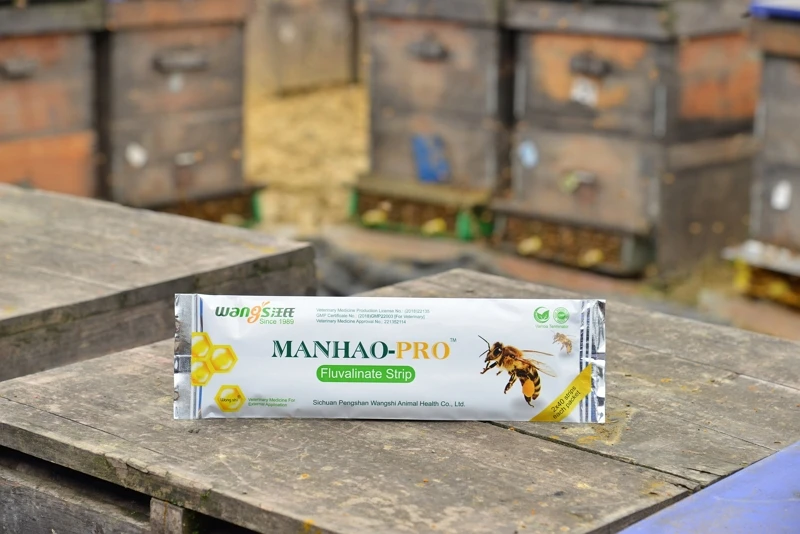 super sales wholesales wangshi manhao-pro Fluvalinate strips/varroa mite treatment strips for beekeeping